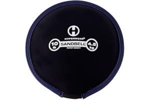 Hyperwear SandBell® Soft Sandbag Weight (2–50 lbs) – Pre-Filled with Clean USA Sand, Safe Soft Weight for Strength Training, HIIT, Functional Fitness, Rucking & Home Workouts
