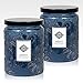 Dynamic Collections Aromatherapy Scented Candles - Great for Minimalistic Home Decor, Stress Relief, and Gift Set of Two 16 Ounce Mason Jar Candles (Serenity)