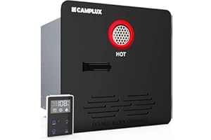 CAMPLUX Classic 65,000 BTU RV Tankless Water Heater, 2.64 GPM On-Demand Hot Water, High Altitude & Freeze-Proof Design (CSA/N