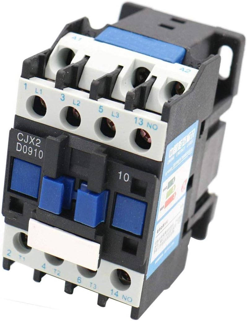 Aodesy AC Contactor CJX20910 110V 50Hz Coil Normally Open 3 Pole 25A
