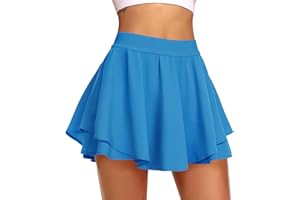 JoyGirl Tennis Skirt for Women with Shorts Golf Skort High Waisted Workout Athletic Skorts Skirts with Pockets