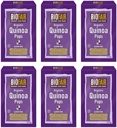 (6 PACK) - Biofair Organic Quinoa Pops| 120 g |6 PACK - SUPER SAVER - SAVE MONEY