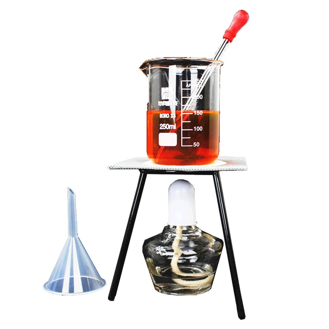 New 1000ml Lab Essential Oil Distillation Apparatus Water Distiller Purifier Glassware Kits w/Separatory Funnel Condenser Pipe: Industrial & Scientific