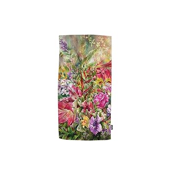 Amazon Com Mugod Floral Towel Bouquet Of Multicolored Flowers