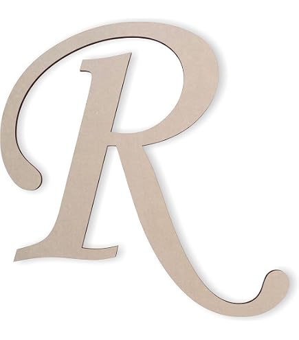 Script Letter R Font