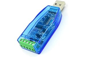 Sintech USB to RS485 Serial Port Adapter Converter Chipset CH340 with 5 Position Terminal Board for Windows 11 10 8 7 XP Mac