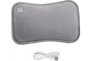 Hot Bottle Water Bag, Electric Hot Water Bag with 3 Mode Control Portable Glove Style Washable Explosion-Proof with USB Charg