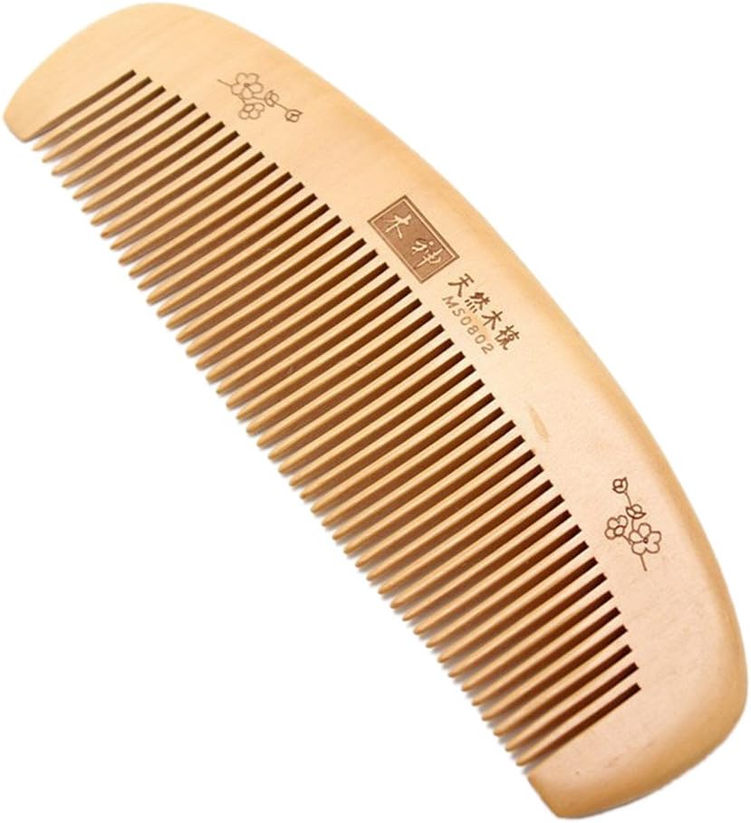 Peach Wood Prevent Hair Loss Wooden Healthy Comb