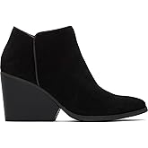TOMS - Womens Hadley Boots, Color Blk Suede, Size: 7 B(M) US