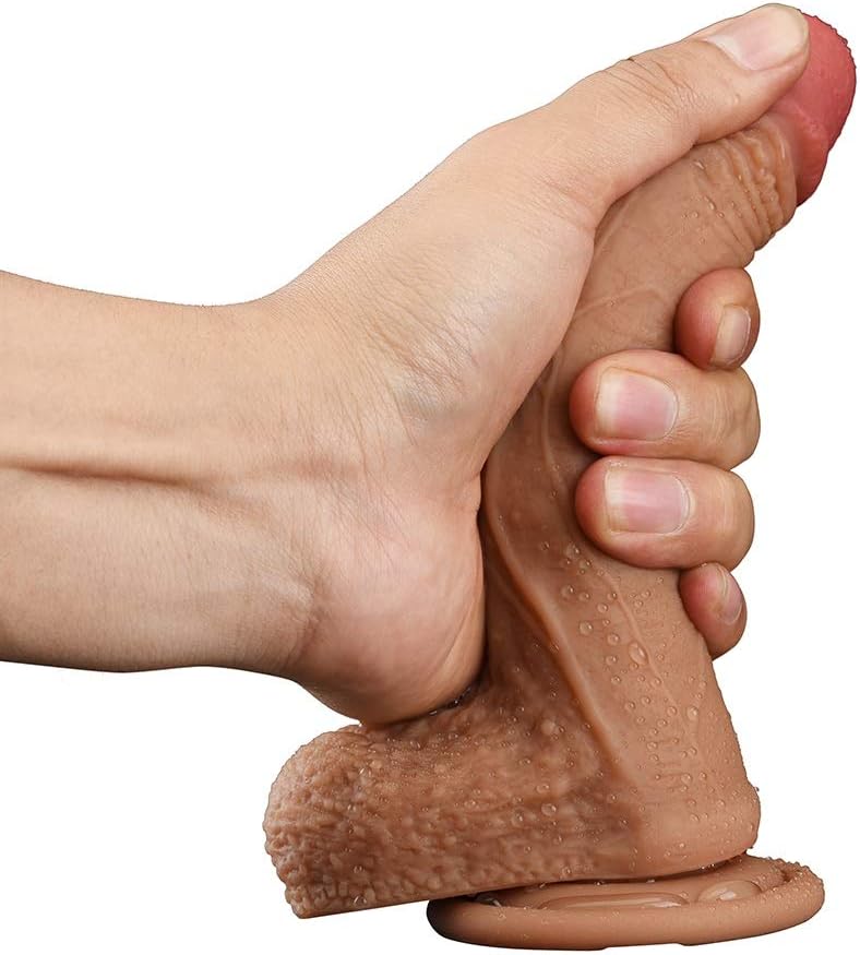 WLSQJT Safe Real Realistic Small Soft Simulation Strong Suction Toy for Women Men WLSQJT