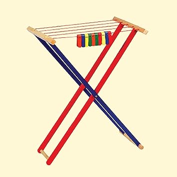 Brainsmith Clothes Drying Line -Brainsmith - Kitchen Set - Birthday Gift - Child Safe Toys -