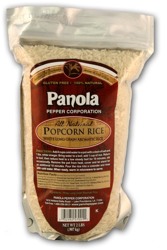 Ellis Stansel's Gourmet / Popcorn Rice 2 lb Cloth Bag White Rice Produce