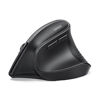 Mouse Verticale Wireless 2,4G Mouse Ergonomico Bluetooth 4000 DPI