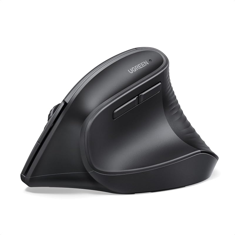Mouse Verticale Wireless 2,4G Mouse Ergonomico Bluetooth 4000 DPI — foto 1 di 8