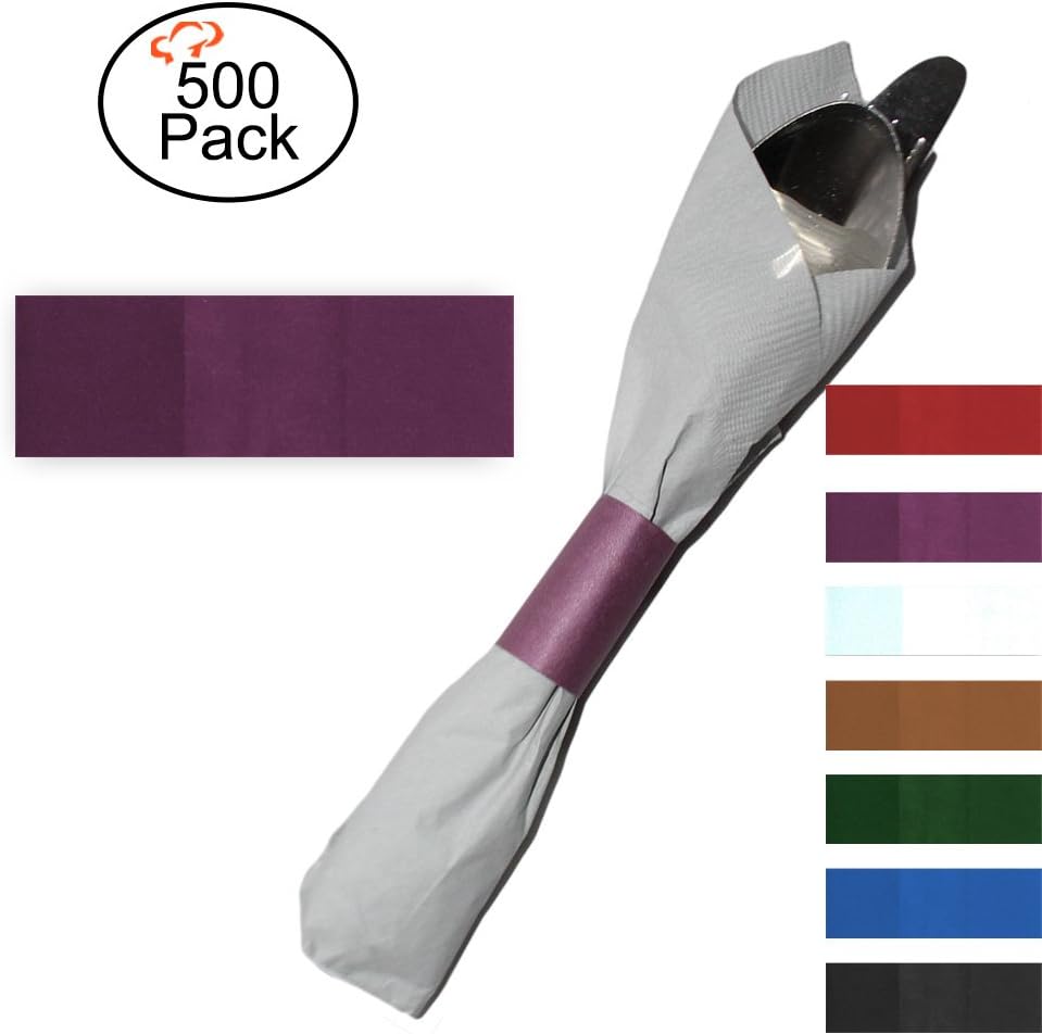 Best Burgundy Table Paper Napkins Set Wedding