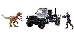 Mattel Jurassic World Search 'n Smash Truck Set