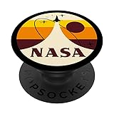 NASA Retro Shuttle Launch Into Sunset PopSockets