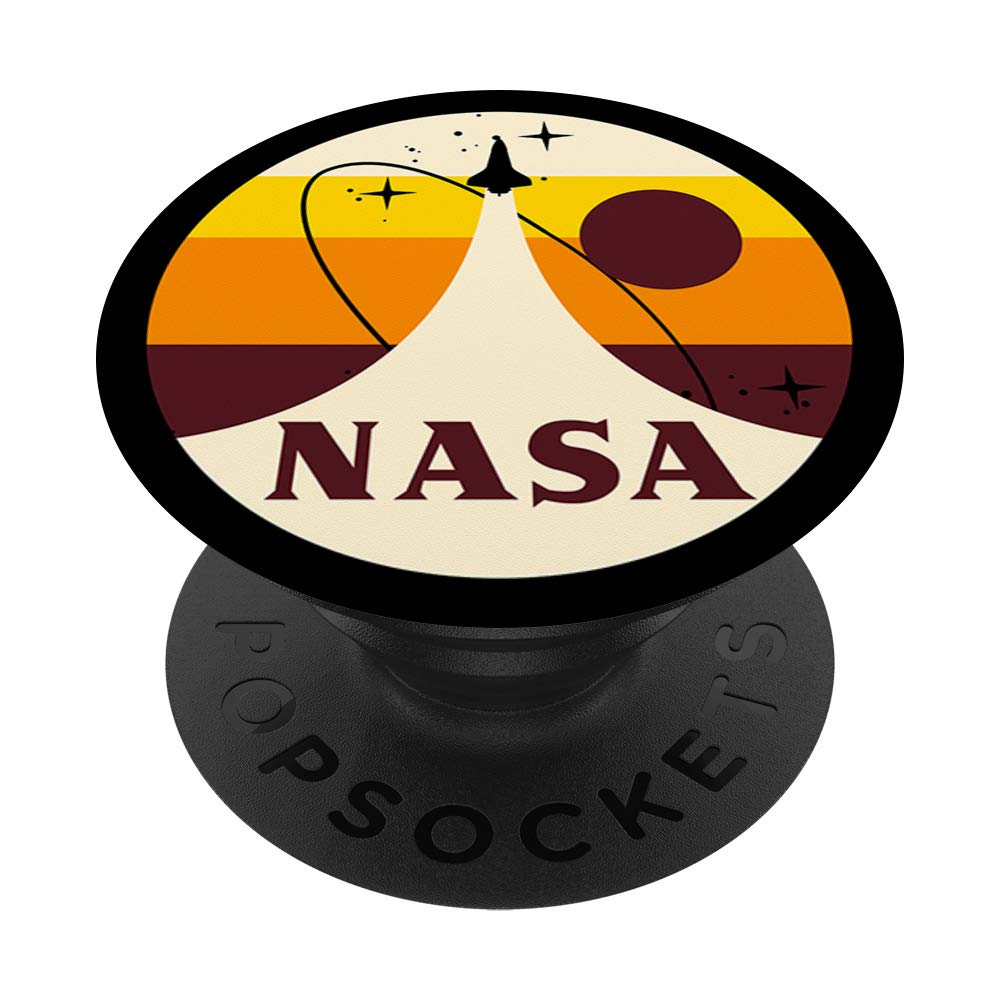 NASA Retro Shuttle Launch Into Sunset PopSockets
