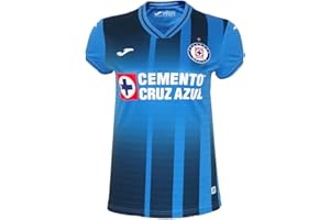 Joma Officially Licensed Jersey for Women Short Sleeve Color Blue