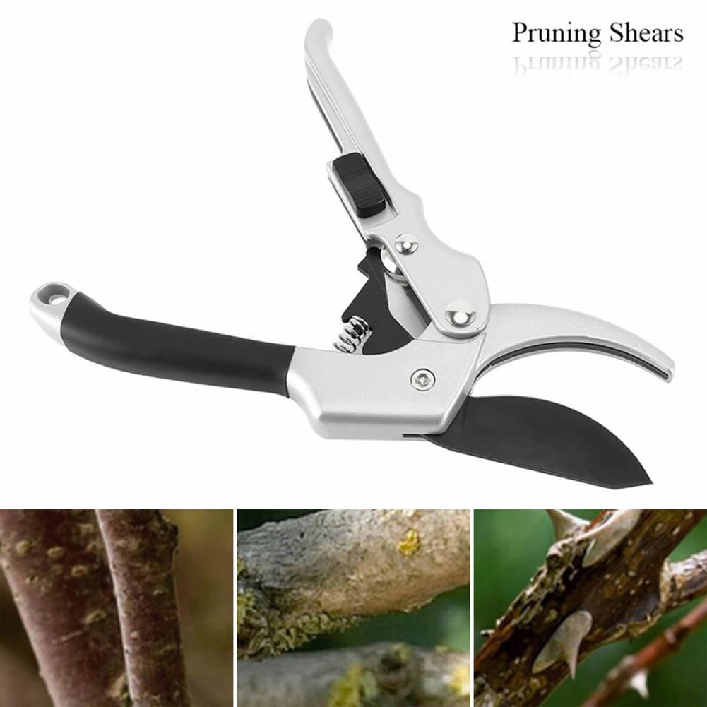 Dolwis Store Pruning Shears Professional SK-5 Steel Blade Sharp Anvil Tree Trimmers Secateurs,Hand Pruners,Garden Shears,Garden Clippers,Rose trimmers,Less effort