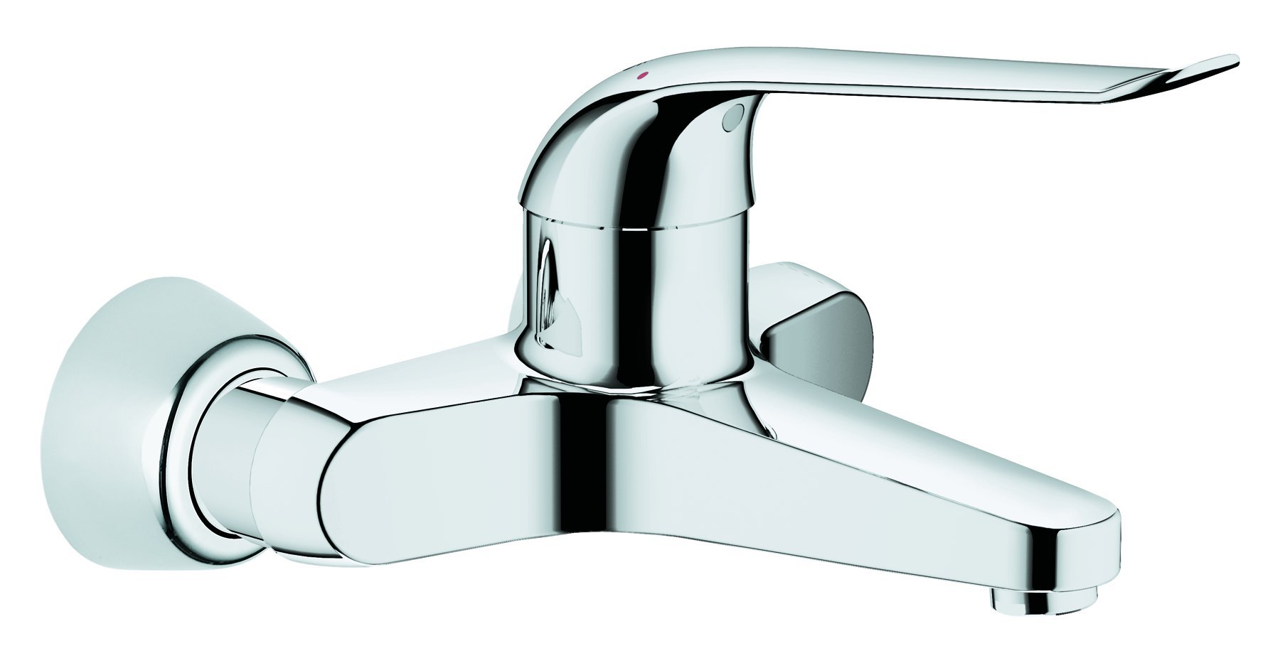 GROHE 32778000 Euroeco Special Basin Mixer Tap, Wall Mounted
