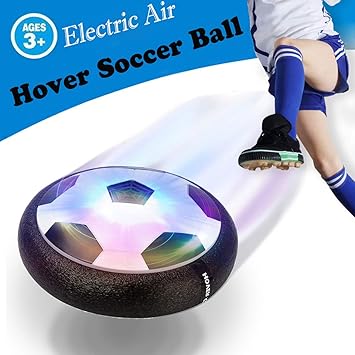 Oundeal Pallone Da Calcio Da Casa Fluttuante Air Football Calcio Da Interno Con Led Luce Giocattoli Sportivi Per Bambini Regalo Per Un Bambino Di