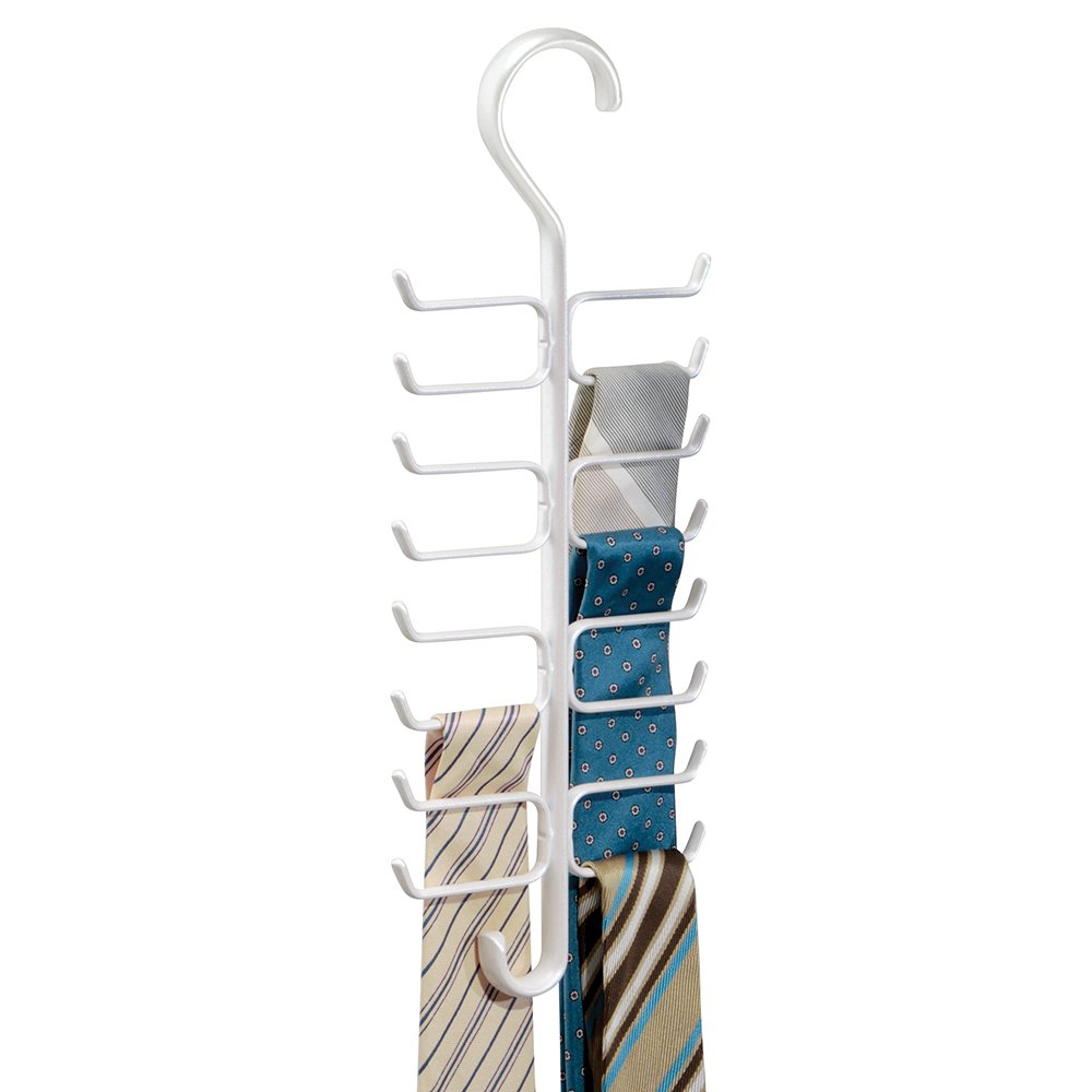 vertikale Aufbewahrung für Krawatten mit 17 Haken platzsparende
