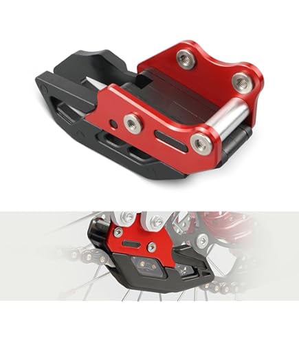 Jual Black Guide Chain Glue Slider Friction Cover For Honda XR250R XR400R XR600R - Black Di - Foto 9