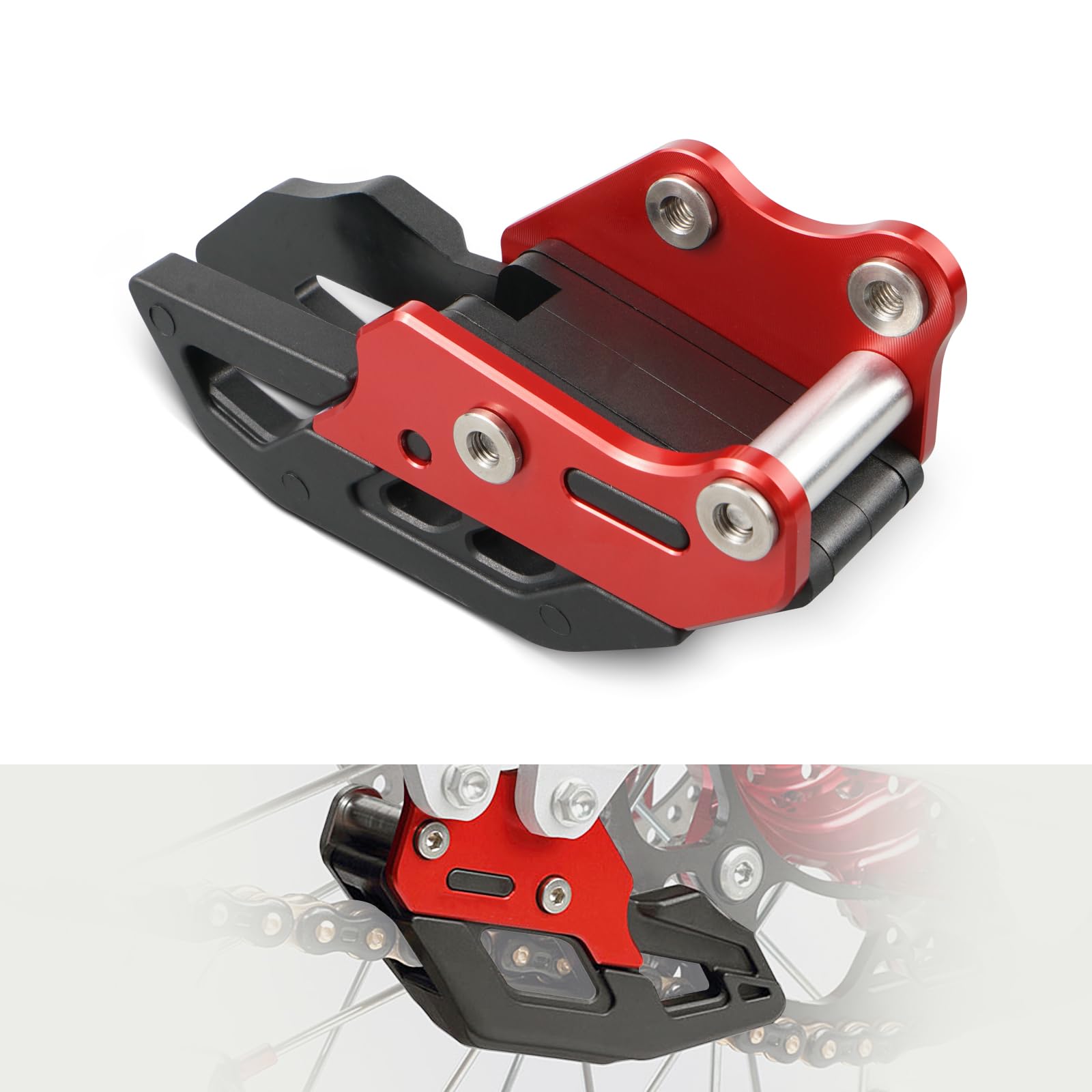 Photo 1 of NICECNC Chain Guide Slider Compatible with Honda XR650L 1993-2022 CRF250 Rally 2018-2021 CRF250L M 2012-2021 CRF300L 2021-2022 CRF300L Rally 2021-2022
