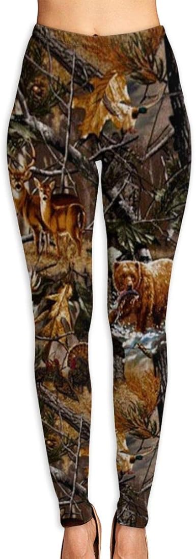 hunting camo yoga pants