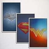 justice league framed word art print three set batman superman wonder woman 11x17 framed movie quotes buy online in bahamas at bahamas desertcart com productid 98828464