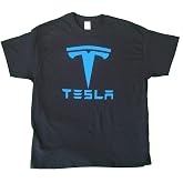 Tesla Logo T-Shirt Black