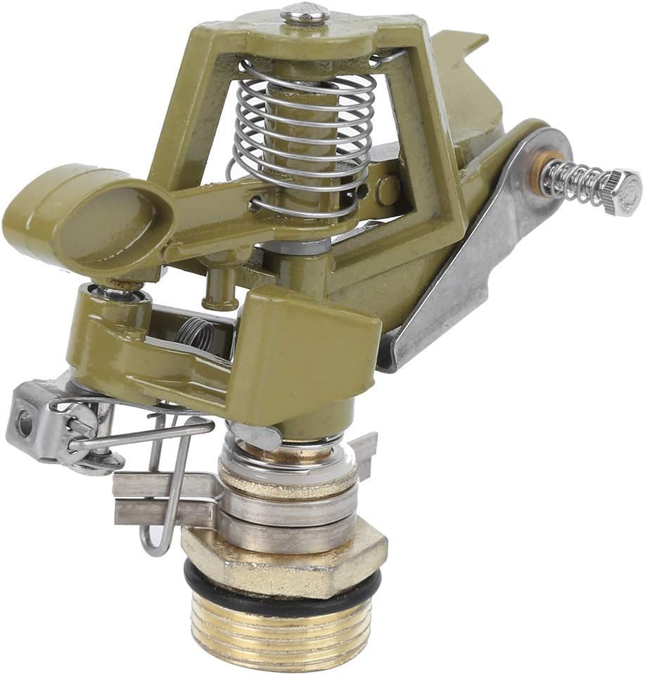 Rotating Sprinkler Head Durable Strong G3/4in Male Thread Irrigation Sprinkler for Agricultural