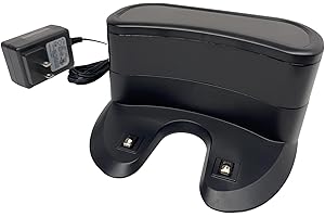 Goodsby Replacement Charging Dock Base for Shark ION RV700 RV720 RV750 RV755 RV700N RV720N RV725N RV750N RV725N RV761 RV850 RV850BRN RV850C RV850WV RV851 Robot Vacuum Cleaners 19V 0.6A Charger