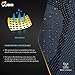 JBM Knee Braces Support Compression Sleeve Patella Wrap Band Knee Stabilizer Safe Pain Relief for Fitness Exercise Basketball Running
