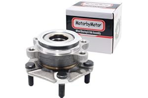 MotorbyMotor 513364 Front Wheel Hub and Bearing Assembly Fits for 2013-2019 Nissan Sentra NV200, 2013-2017 Nissan Leaf, 2015-2018 Chevy City Express Heavy Duty Hub Bearing 5 Lugs (All Models)