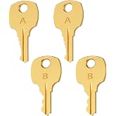 4Pcs Cedar Chest Key Replacement for All Lane S Series Safety Style Locks | Includes New and Old Style Keys,for Lane Cedar Chest Locks Key No. S83,S84,S85,S86,S87,S88,S89,S90,S99,S01