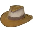 Outback Trading Company Men's 1472 Kodiak with Mesh Sun-Protective Waterproof Breathable Outdoor Cotton Oilskin Hat