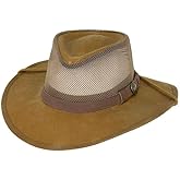 Outback Trading Company Unisex 1472 Kodiak with Mesh Sun-Protective Waterproof Breathable Outdoor Cotton Oilskin Hat