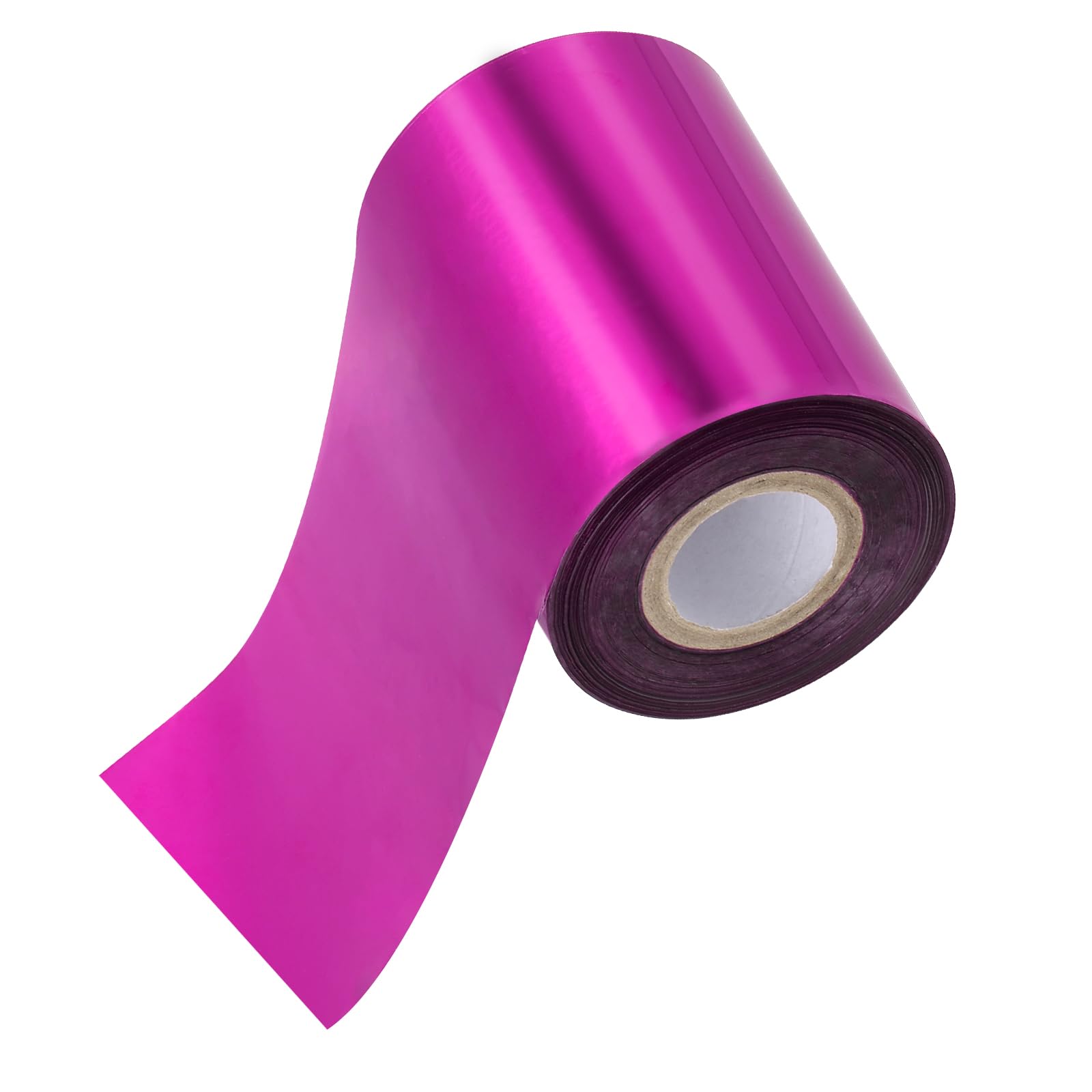 PATIKIL 3.2" x400Ft Hot Stamping Foil Paper,Heat Transfer Hot Stamping Paper Foil Roll for Leather DIY Logo Decor Craft Gift Card Package Scrapbook,Purple