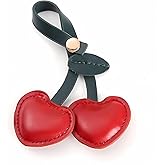 Unistybag Cherry Bag Charm Purse Charms for Handbags Cute Bag Charm Bag Accessories Keychain Cherry Key Charms