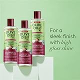 ORS Olive Oil Heat Protection Hair Serum 177ml Coconut Oil Frizz Free Drying view 7