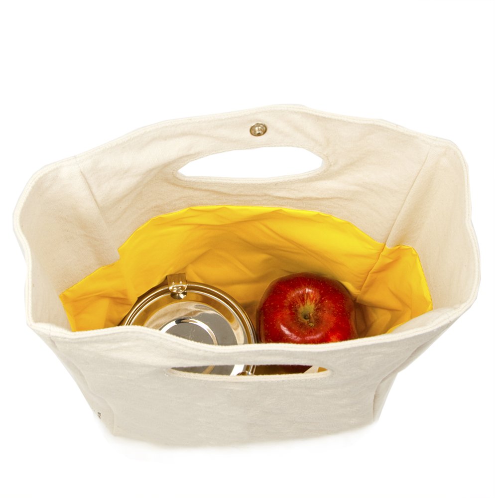 fluf organic cotton lunch bag