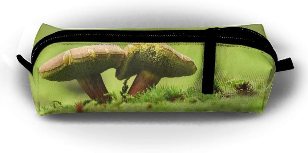 SHOUNABAG Smurf Mushroom Soup Big Capacity Pencil Case,Collection Cosmetic Pencil Case.