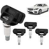TPMS Sensor 433MHz Fit for Mercedes Benz E350/C250/ML350, OEM# 0009057200 | Tire Pressure Sensor Fit for 2007-2019 Mercedes GL450/C300/C250/C230/E300 &amp; More, Replaces# 0009050030, A0009050030
