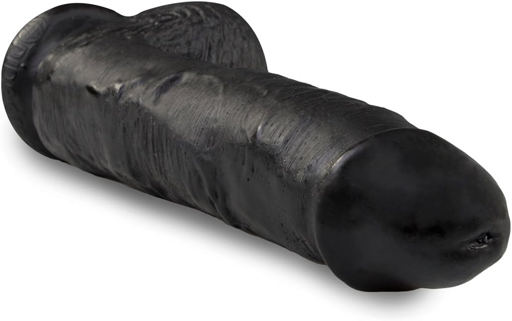 King Cock 25.4 cm Black Dildo with Balls - Image 3