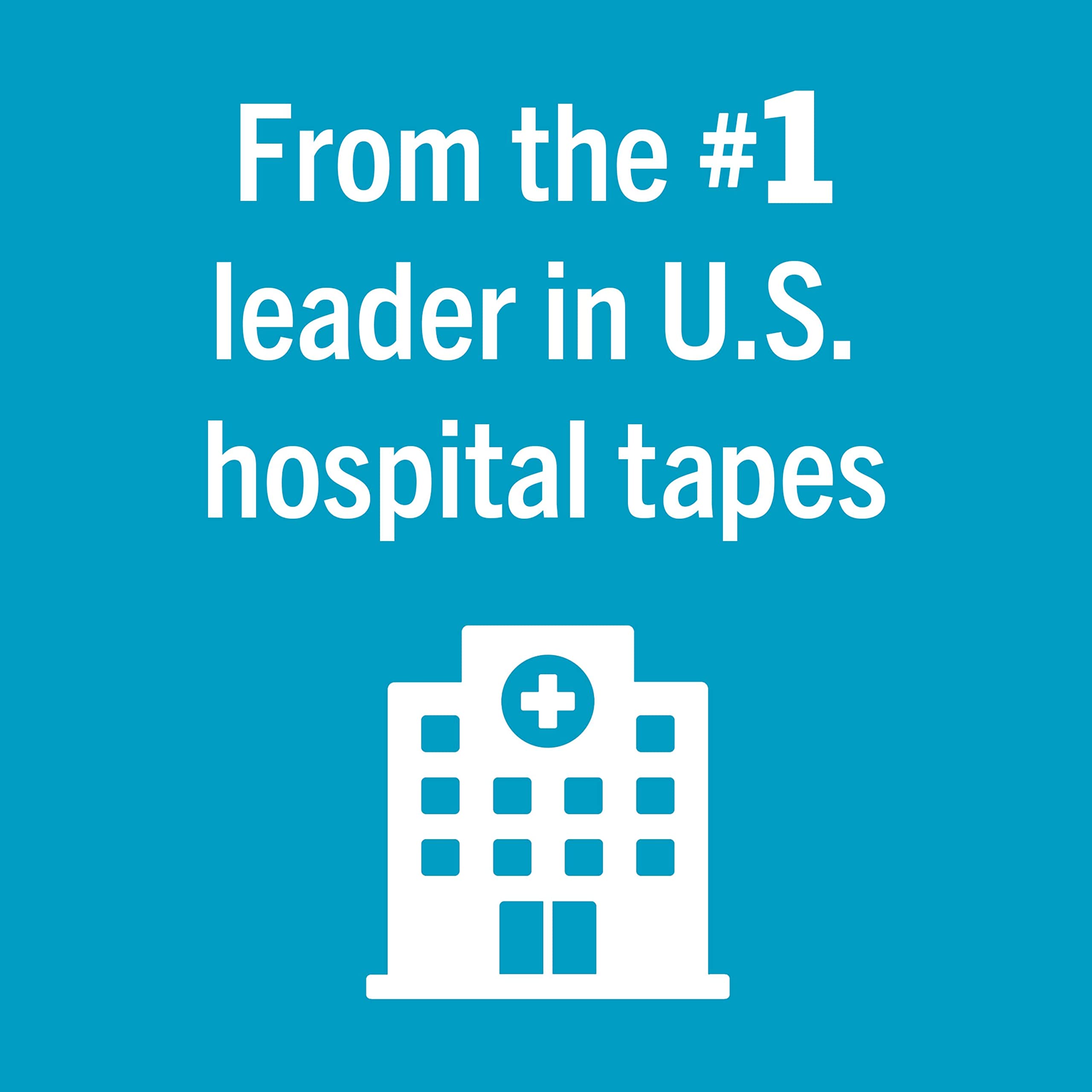 Nexcare Absolute Waterproof Tape, Flexible Foam Medical Tape, Secures Dressing and Keeps Wounds Dry - 1 In x 5 Yds, 1 Roll of Tape
