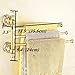 AUSWIND Antique Polished Gold Brass Towel Rack 14.17