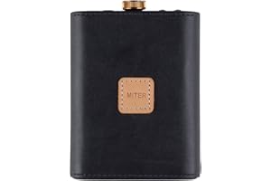 MITER Case for iFi Hip dac/Hip-dac2 / Hip-DAC 3 Portable DAC, Handmade Miter Artificial PU Leather CASE Hip Dac 2 3 Cover (Black)