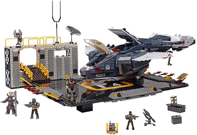 Mega Bloks Halo NMPD Pelican Air Base 